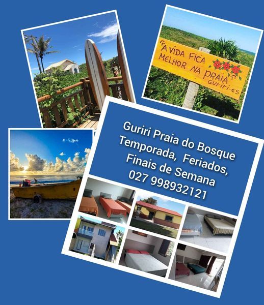 Guriri Temporada e Finais de Semana na Praia do Bosque