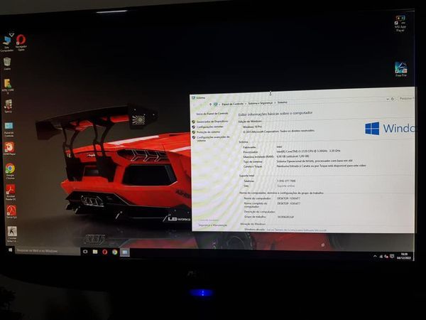 CPU i3 6 GB MEMORIA+ SSD 256 GB WINDOWS 10 EMULADOR FREEFIRE RODANDO LISO LISO.APENAS VENDA((FERIAS)