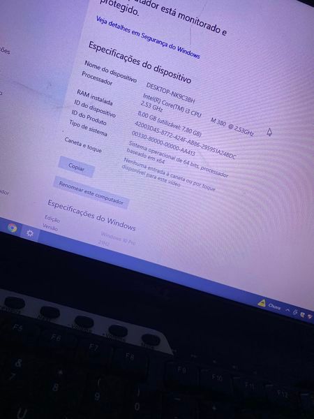 Notebook Dell vostro leia a descrição