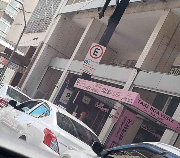 Alvará de táxi no centro