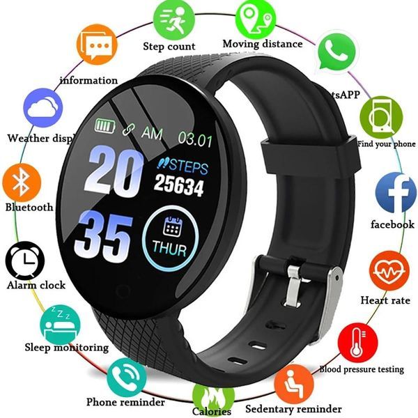 Oportunidade Incrível D18 pulseira inteligente relógio inteligente
