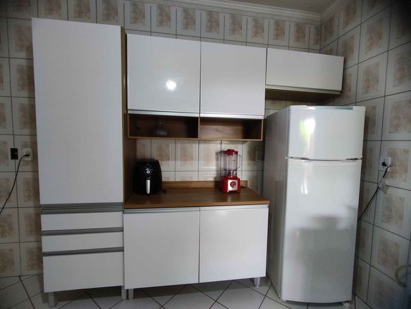 Cozinha 3 peças + Balcão 2 portas