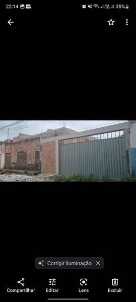 Vendo uma construção batida laje, contem 2 quartos 1 banheiro sala cozinha garagem, ...