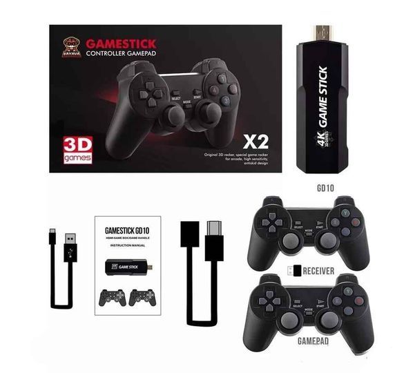 Video Game 40.000 Jogos 128 gb De Memoria Game Stick