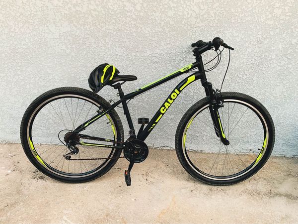 Bicicleta Caloi Aro 29 + Capacete Sinalizador